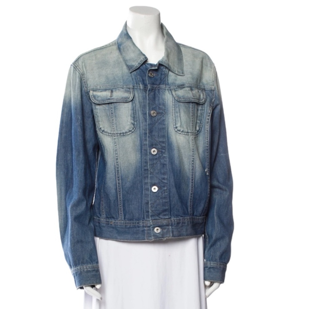 Vintage Diesel Acid Wash Denim Jacket Rare! Medium